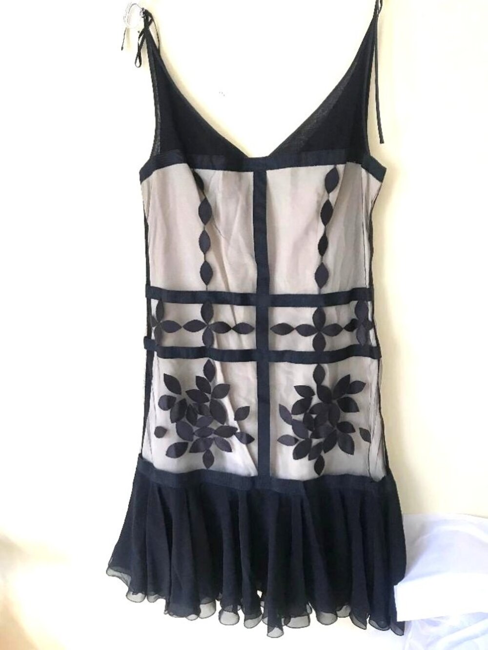 JOSEF STATKUS – INTERNATIONALLY RECOGNIZED FASHION DESIGNER RUNWAY SILK DRESS* M